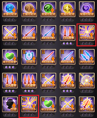 グラブル キャラリミボの クリティカル について Lb どこかの誰かの日々