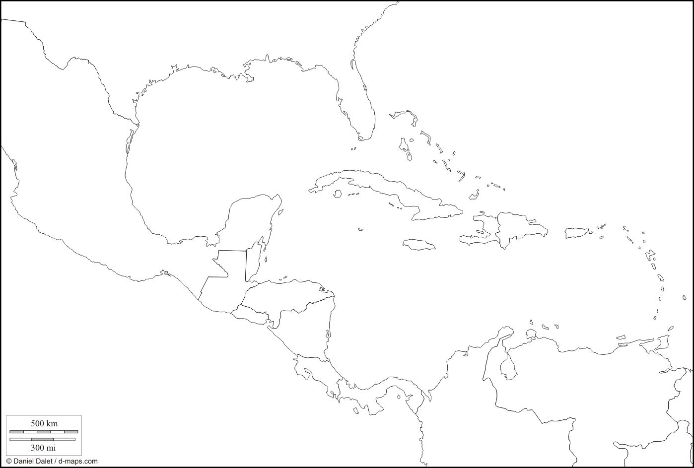 Cartina Dell'america Da Stampare
