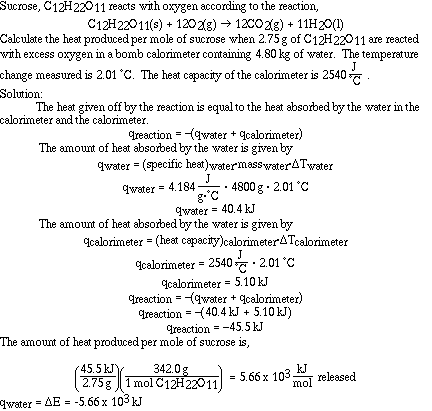 Chapter 5: Thermochemistry