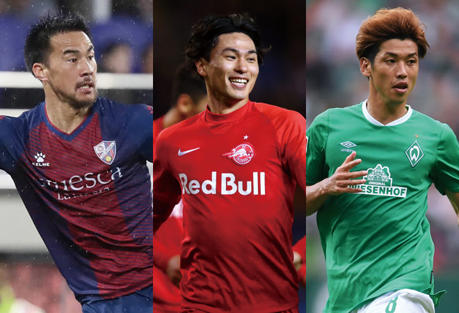 主な日本人海外組の前半戦通信簿 Fw編 飛躍的な成長を遂げた南野はほぼ満点 その他に評価上げたアタッカーは サッカーダイジェストweb