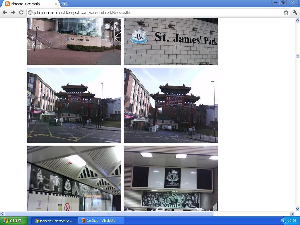newcastle svart og hvitt chinatown