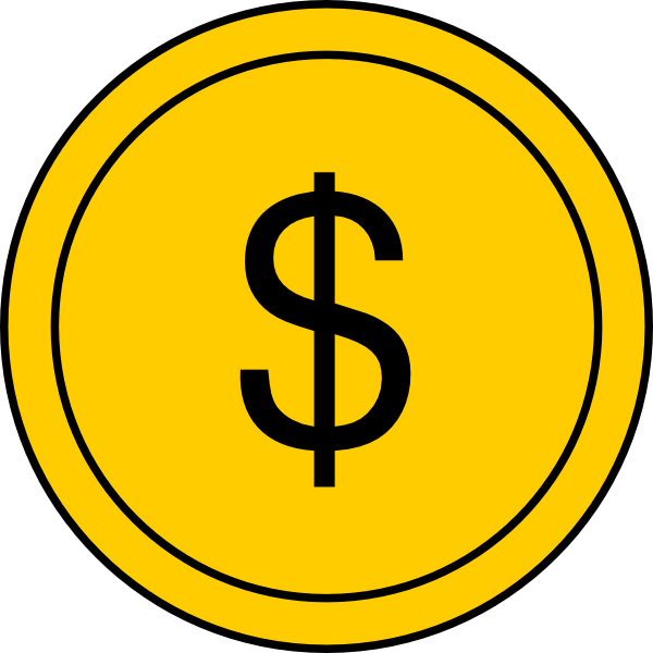 Coin 1 Clip Art at Clker.com - vector clip art online, royalty free & public domain