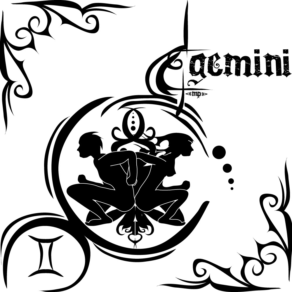 gemini tattoo design