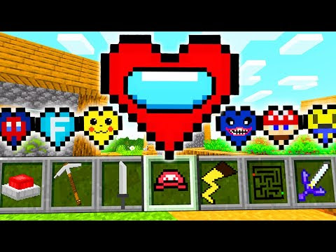 カスタムハート マインクラフト 動画まとめ