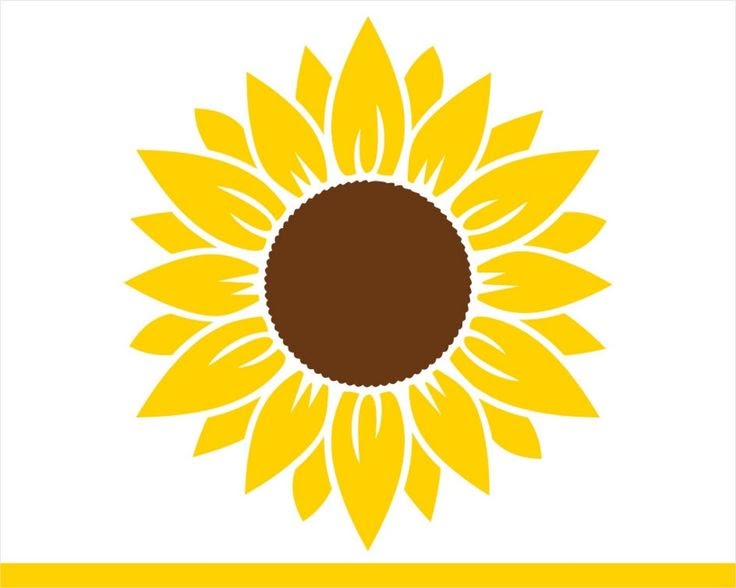 Download Free 211 Sunflower Clipart Svg SVG PNG EPS DXF File for Cricut, Silhouette and Other Machine