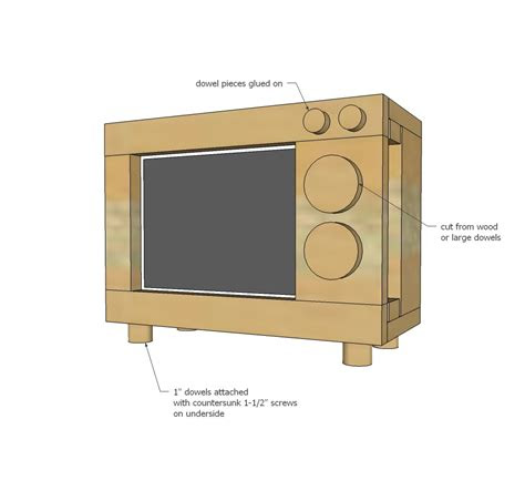 ana white tablet  ipad holder retro tv style diy