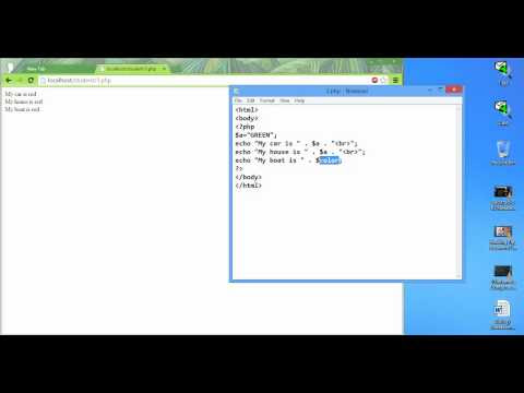 PHP and MYSQL in PASHTO Lecture 2 