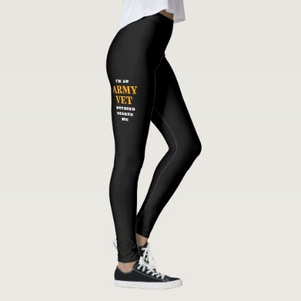 WOMEN'S "ARMY VET" SPANDEX LEGGINGS