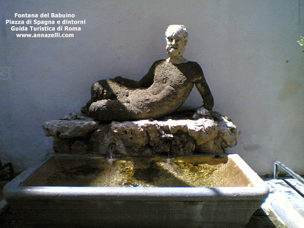 statua parlande del babuino via del babuino roma