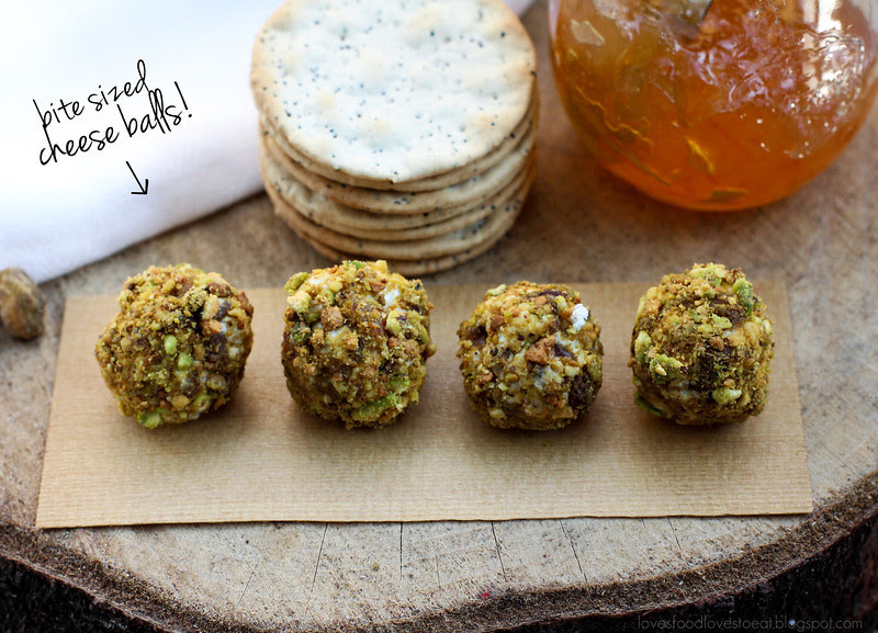 Caramelized Onion & Goat Cheese Truffles// Loves Food, Loves to Eat