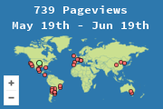 Locations of visitors to this page