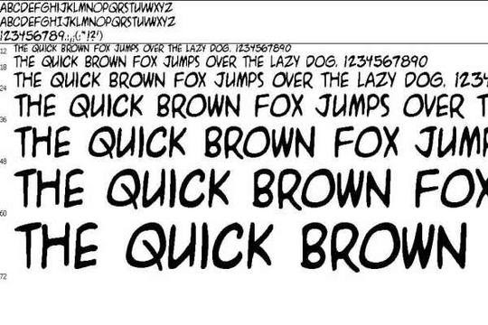 Pay for Tattoo Font: A.C.M.E. EXPLOSIVE (TRUE TPYE). File Data: