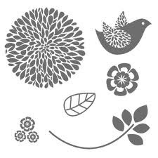 Betsy's Blossoms stamp set