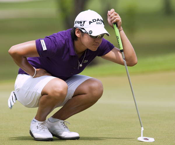 幻灯：泰国女子赛曾雅妮暂第二 姗姗魏圣美争艳-搜狐体育