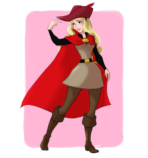 もしもディズニープリンセスがプリンスの格好をしたら イラスト７枚 ディズニー裏話 雑学 トリビアが2 000話以上 ディズニーブログ じゃみログ