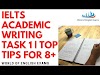 IELTS ACADEMIC WRITING TASK 1 | TOP TIPS for Scoring 8.0   bands |