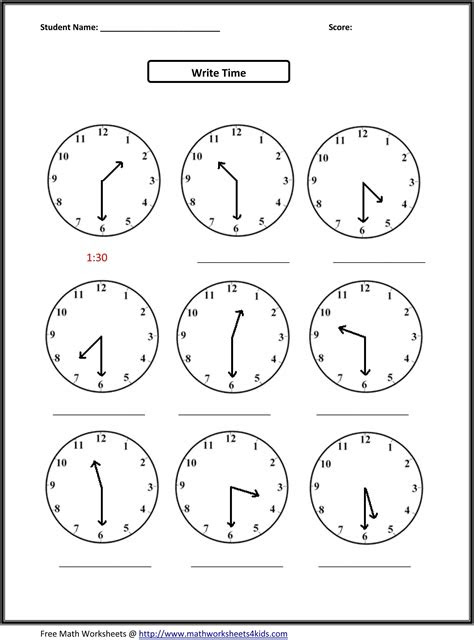 Texas law provides an exception for children younger than 5 to enter kindergarten early, however. blank clock worksheet to print kids worksheets printable clock