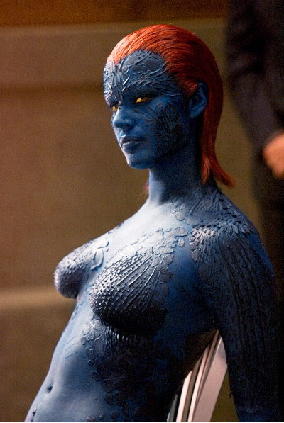 Rebecca Romijn X Men Costume pic