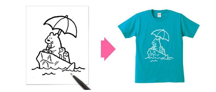 デザインについて オリジナルtシャツプリントが1枚6円 メイクプロジェクト