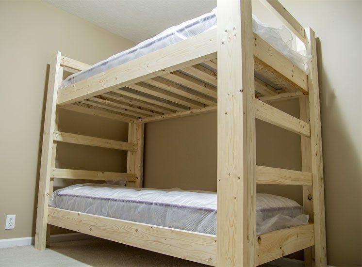 Bunk Bed Plans 2x6, Modern Diy Wood Projects