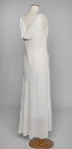 Ivory Crepe Wedding Gown