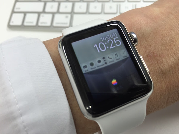 Apple Watchの壁紙を変えてみる