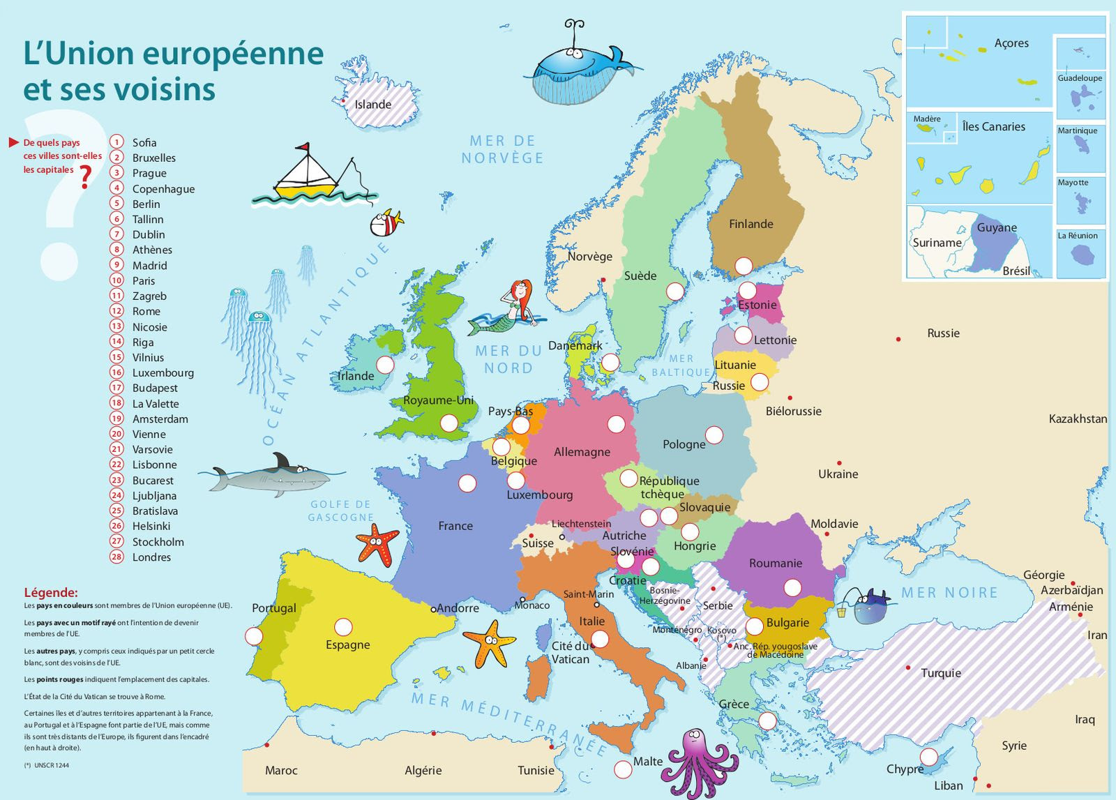 Carte Europe - Images et Photos » Art et Voyage