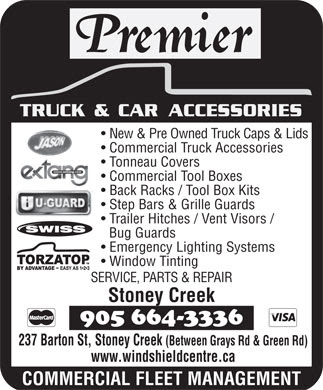 ... , Premier Truck Accessories (905-664-3336) - Display Ad - TRUCK & CAR