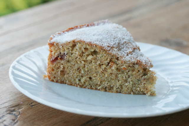 Blood Orange Cornmeal Cake