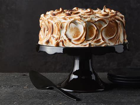 pumpkin smores layer cake recipe food network kitchen