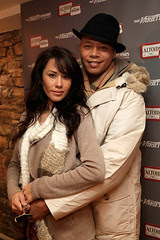 Terrence Howard, Michelle Ghent-Howard Variety Studio at Sundance - Day One
