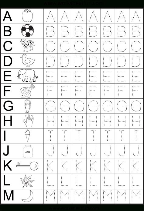  trace letters worksheets activity shelter free printable tracing