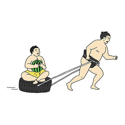 相撲部21カレンダー準備 Murmure M