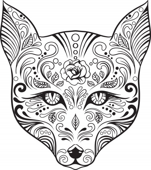 Download Advanced Coloring Sugar Skull 5 - KidsPressMagazine.com