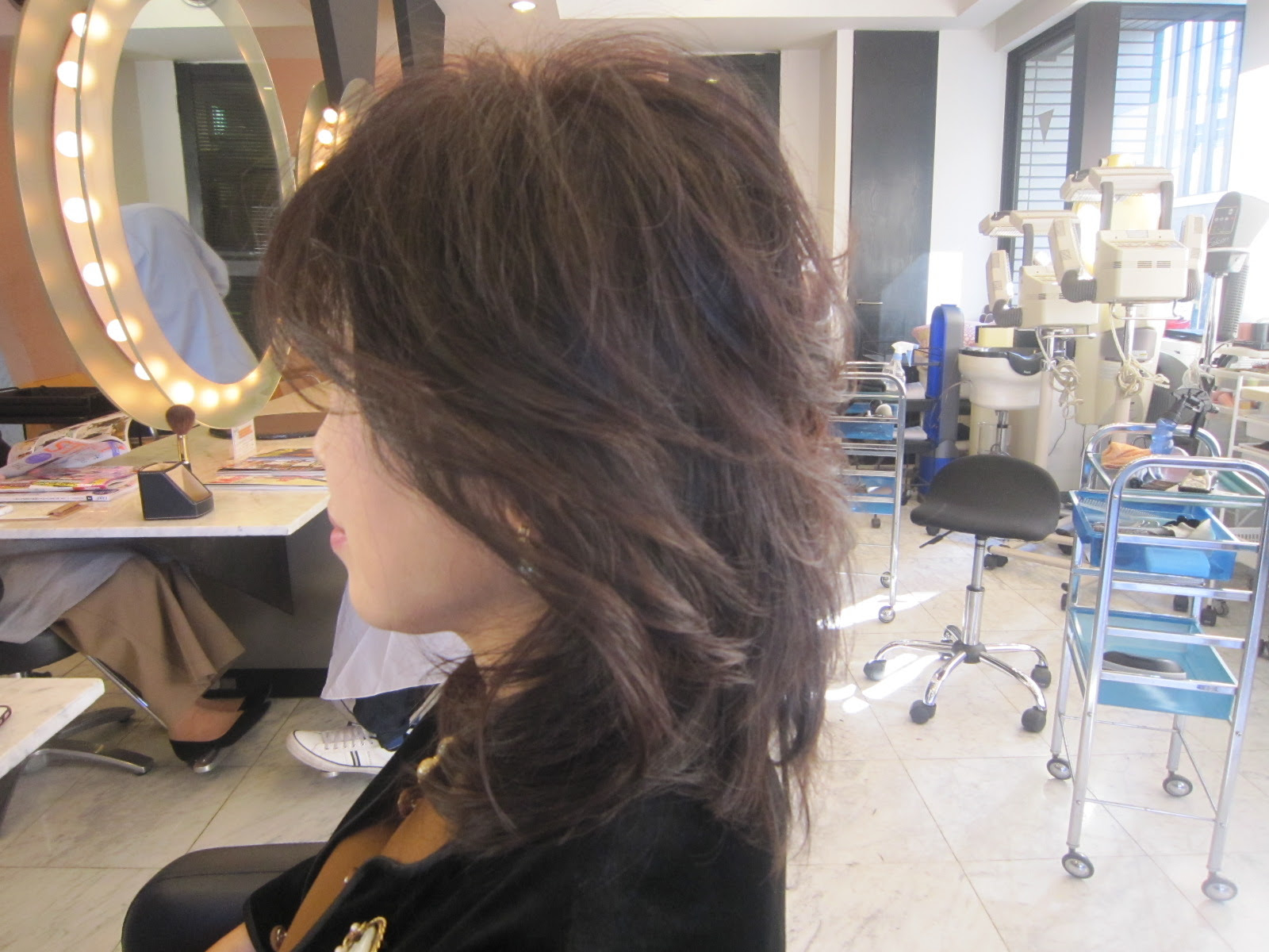 ５０代ヘアカタログ ５０代ロングスタイル ５０代カットカラー 50代60代のご婦人の髪型を素敵にする美容師樽川和明