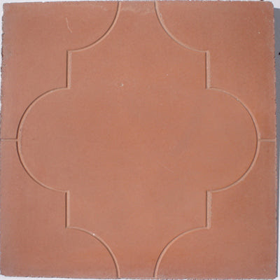 Colonial Pavers are simulated with cement tile