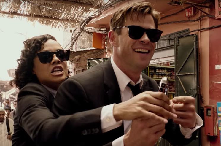 Watch Tessa Thompson and Chris Hemsworth Reteam in Men in Black: International Trailer