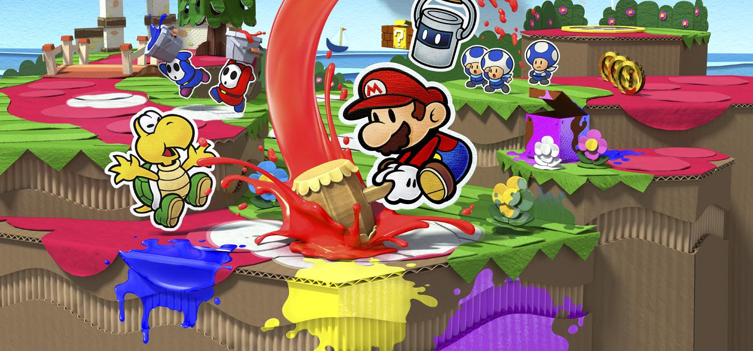Paper Mario Color Splash Impresiones Del Nuevo Juego De Coloring Wallpapers Download Free Images Wallpaper [coloring436.blogspot.com]