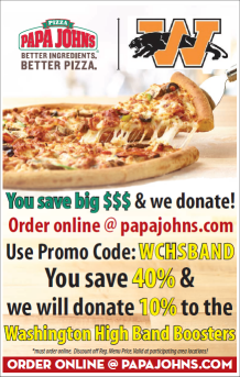 WCHS Band Boosters - Papa John's