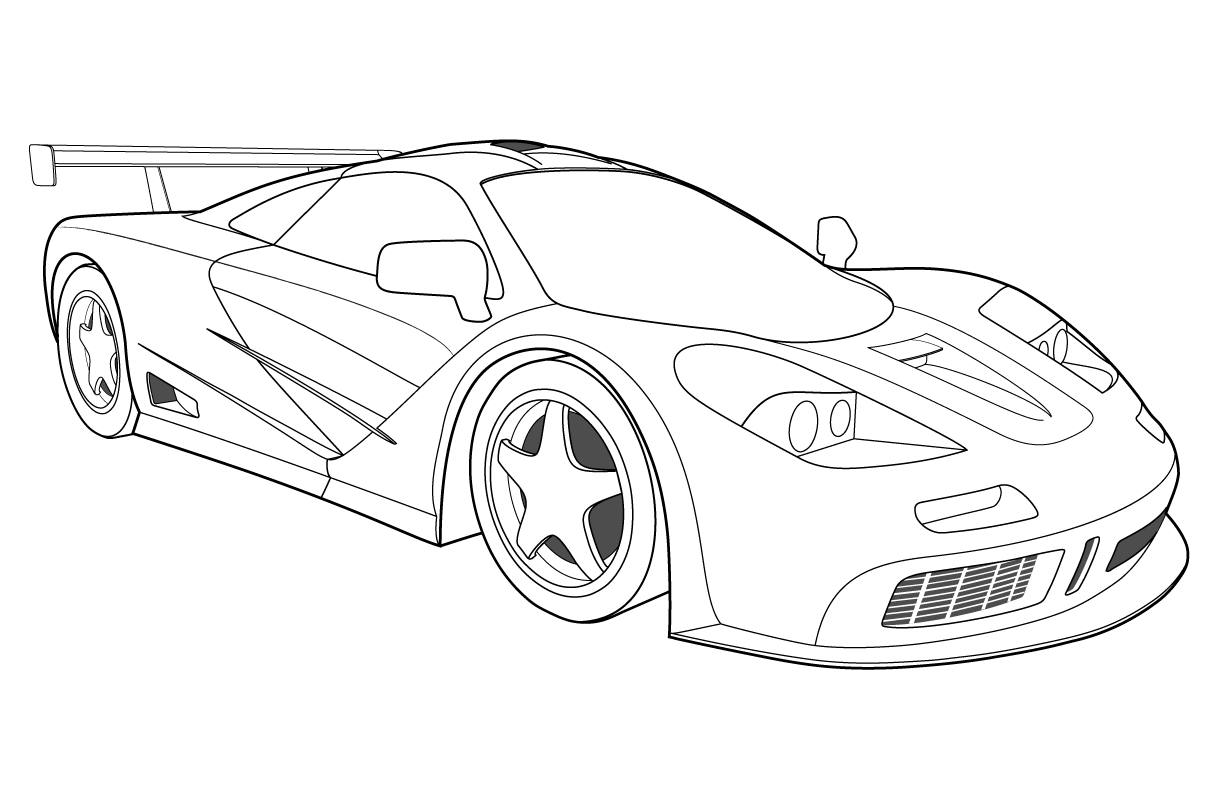 Download Ferrari coloring pages to download and print for free