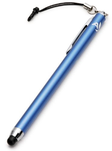 AYL (TM) Newest Generation Slim Capacitive iPad Stylus with 1 YR Warranty (Lunar Blue)
