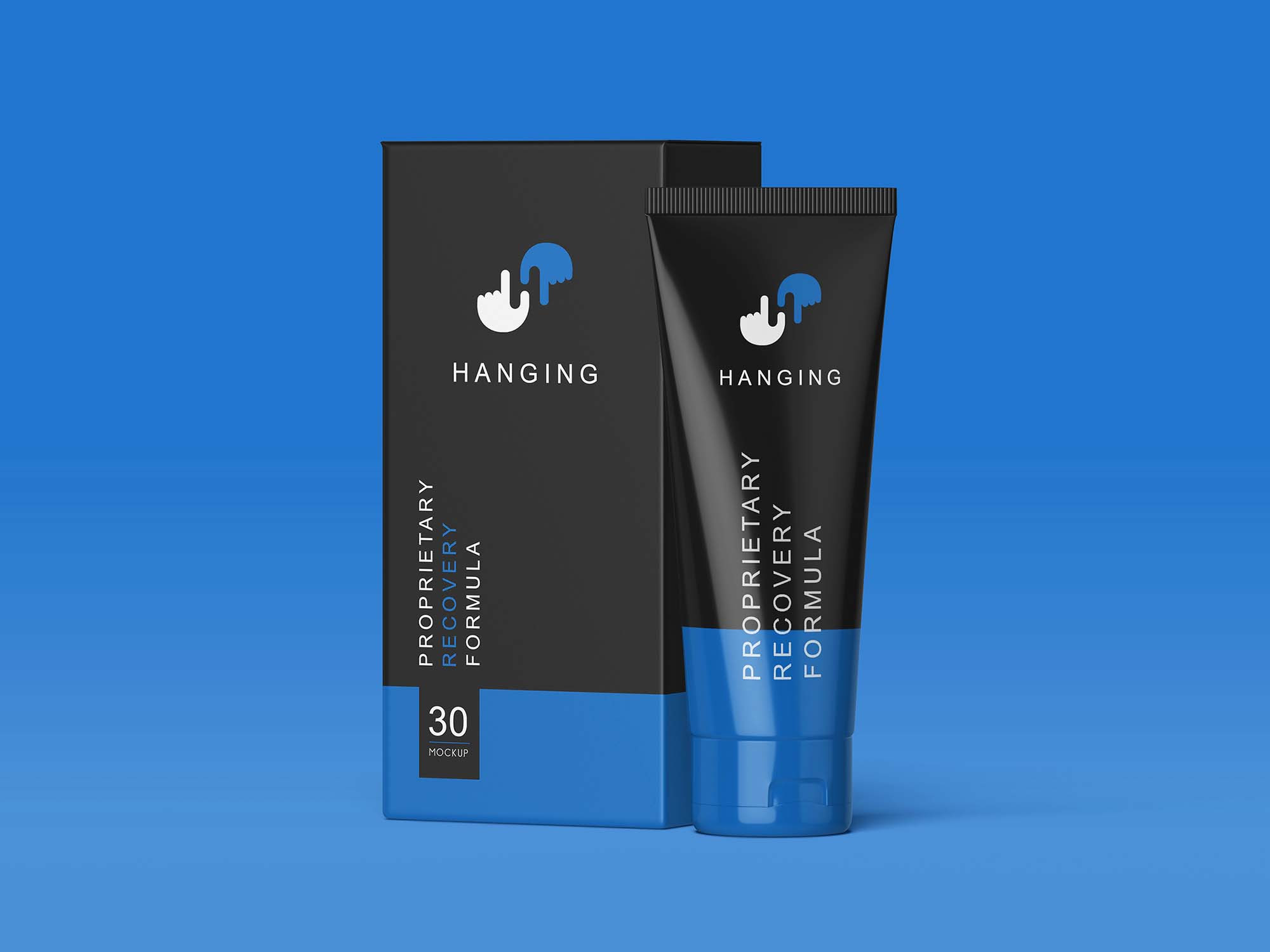 Download Free Ponds Cosmetic Cream Packaging Mockup Psd