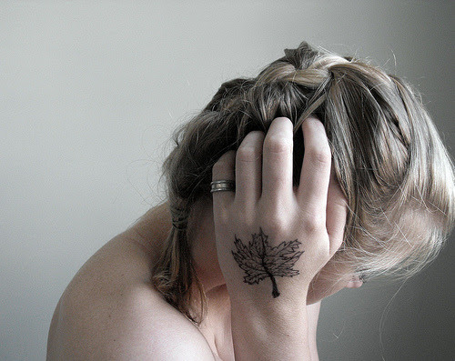 tattooed girl