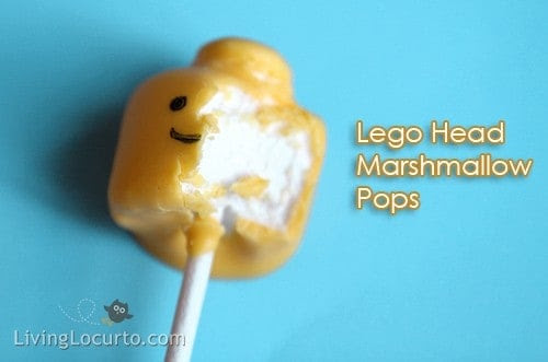 Lego Marshmallow Pops