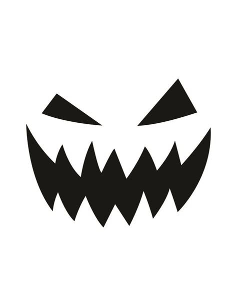  free halloween pumpkin stencils for kids