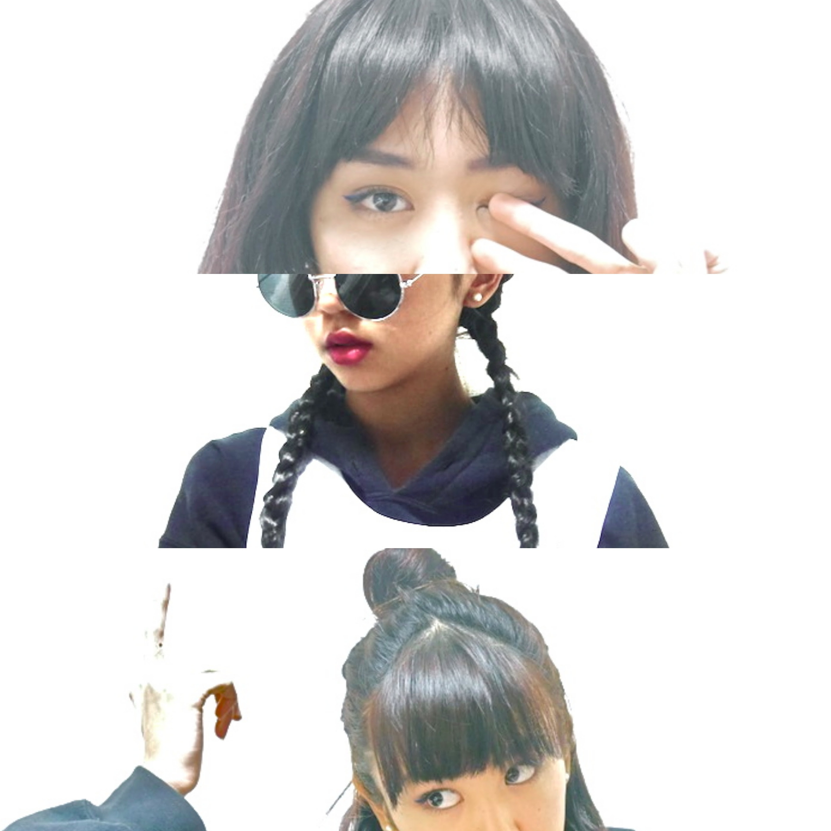 Hair 前髪があっても出来るストリートファッションに合うヘアアレンジ