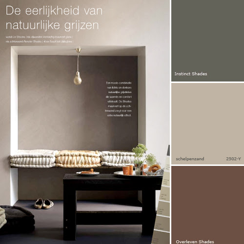 grey & brown paint colours | THE STYLE FILES