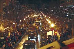 Jamestown Christmas parade