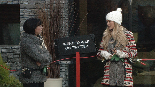 Day 2 CELEBRITY BIG BROTHER Jan 2012