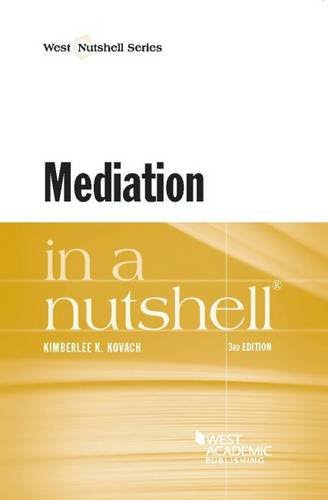Mediation in a Nutshell (Nutshells)